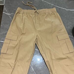 Men's Tan Cargo Pants